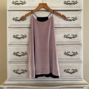 SOLD Dusty Rose Velvet Top